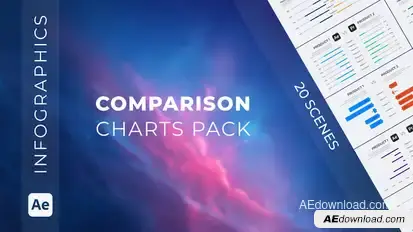 Comparison Infographics Pack Logo Stings template preview