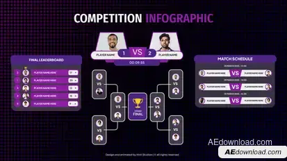 Competition Infographic Infographics template preview