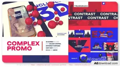 Complex Promo Openers template preview