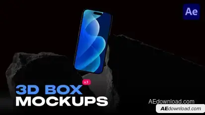 Concrete Phone Mockups v1 Video Displays template preview
