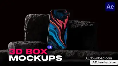 Concrete Phone Mockups v2 Video Displays template preview