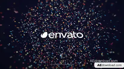 Confetti Burst - Logo Reveal Logo Stings template preview