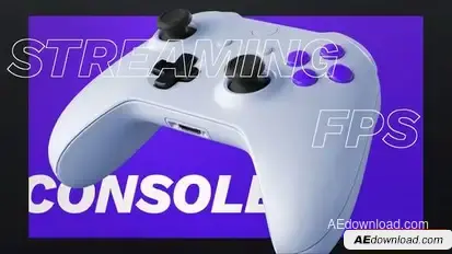 Console Gaming Intro Openers template preview