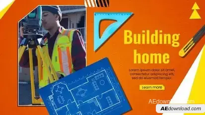 Videohive Construction And Real Estate Slideshow Video Displays template preview