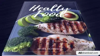Cook Book Promo Product Promo template preview