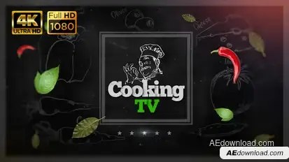 Cooking TV Show Pack 4K broadcast-packages template preview