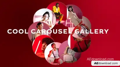 Cool Carousel Gallery Video Displays template preview