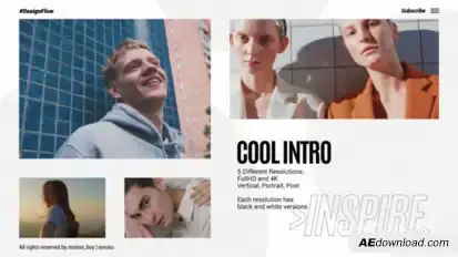 Cool Intro Openers template preview