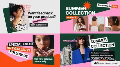 Corella - Scenes Pack Product Promo template preview