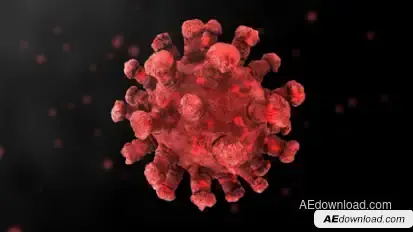 Corona Virus Intro Titles template preview