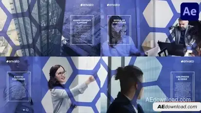 Corporate & Modern Slideshow for After Effects Openers template preview