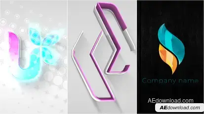 Corporate 3D Logo Reveal Logo Stings template preview