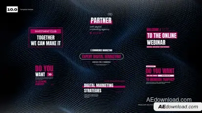 Corporate and Exclusive Titles Titles template preview