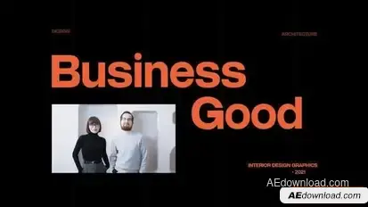 Corporate Bauhaus Style Intro 3 in 1 Openers template preview