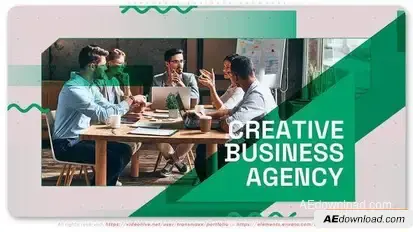 Corporate Business Showreel Openers template preview