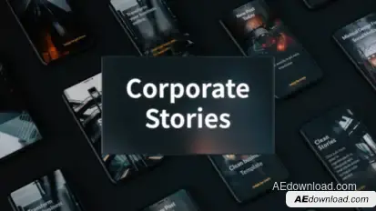 Corporate Business Stories Product Promo template preview