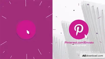 Corporate Button Logo Reveal – Click Animation, Abstract Circle Splash and Clean Branding Intro Logo Stings template preview