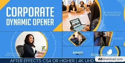 Corporate Dynamic Opener Openers template preview