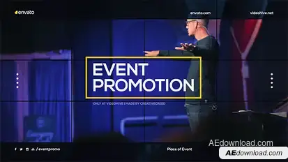 Corporate Event / Conference Promo / Meetup Opener / Business Coaching / Speakers Video Displays template preview