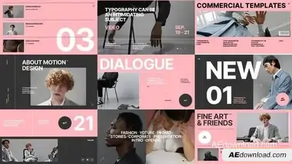 Corporate Event Promo Openers template preview