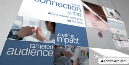 Corporate Flyer - Slideshow Gallery Trailer Video Displays template preview