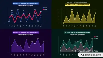 Corporate Infographic Elements | Data Visualization and Business Presentation Infographics template preview