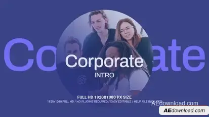 Corporate Intro Openers template preview