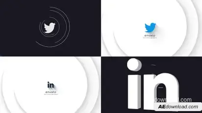 Corporate Logo Logo Stings template preview