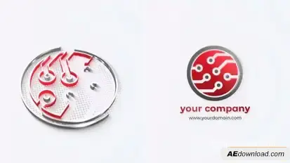 Corporate Logo - Shiny Business Logo Reveal Logo Stings template preview