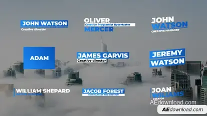 Corporate Lower Thirds | AE Elements template preview