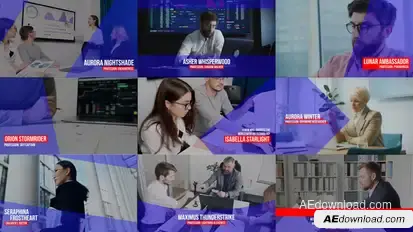 Corporate Lower Thirds | After Effects Elements template preview