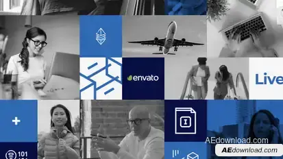 Corporate News broadcast-packages template preview