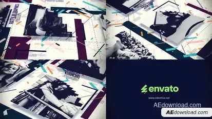 Corporate Photo Logo Openers template preview