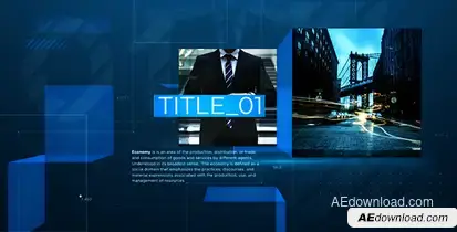 Corporate Presentation Openers template preview
