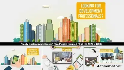 Corporate Presentation | Advertising Openers template preview