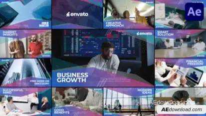 Corporate Presentation | After Effects Openers template preview