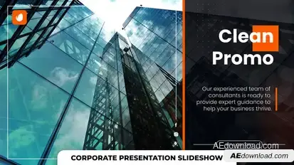 Corporate Presentation Slideshow Elements template preview