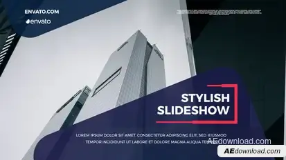 Corporate Promo Video Displays template preview