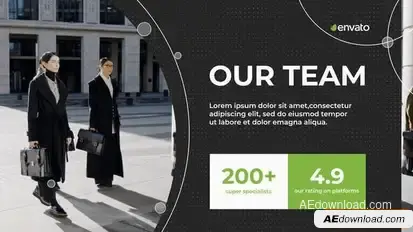 Corporate Promo Openers template preview