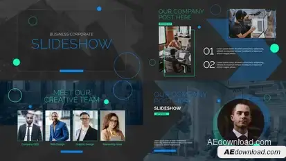 Corporate Promo Pack Video Displays template preview