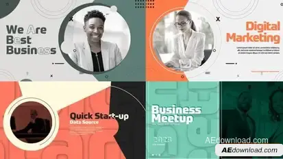 Corporate Slides Pack Openers template preview