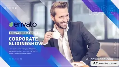 Videohive Corporate Slideshow 23229436 Video Displays template preview