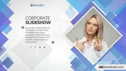 Corporate Slideshow Openers template preview