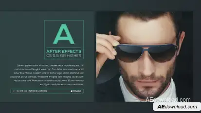 Corporate Slideshow v.2 Video Displays template preview