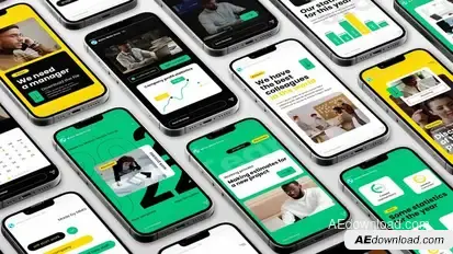 Corporate Stories Pack Product Promo template preview