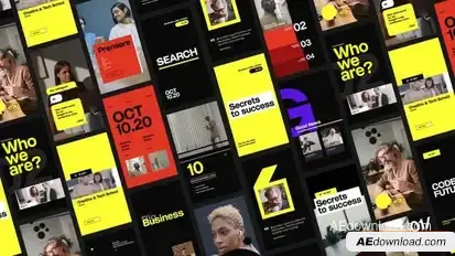 Corporate Stories Pack Openers template preview