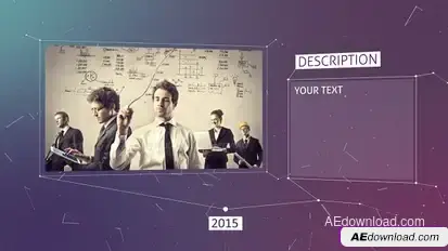 Videohive Corporate Timeline 19242032 Video Displays template preview