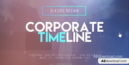 Corporate Timeline Openers template preview