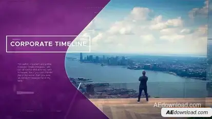 Corporate Timeline Openers template preview