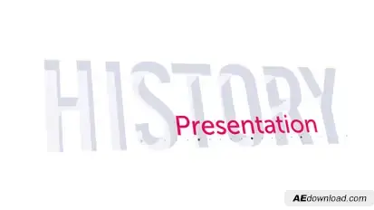 Corporate Timeline - Timeline Promo Video Displays template preview
